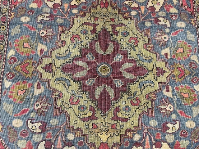 Antique Geometric Turkish Rug-5151 - 8