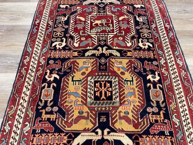 Vintage Persian Northwest Runner-071TR - 4
