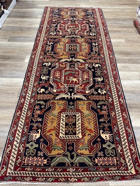 Vintage Persian Northwest Runner-071TR - 5