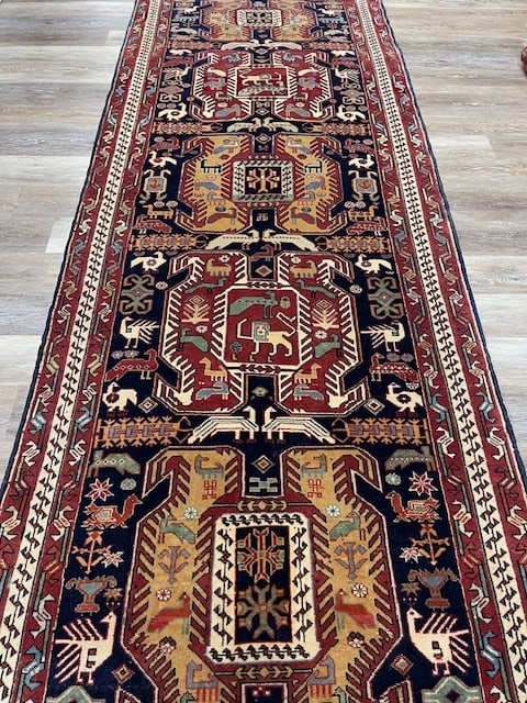 Vintage Persian Northwest Runner-071TR - 8