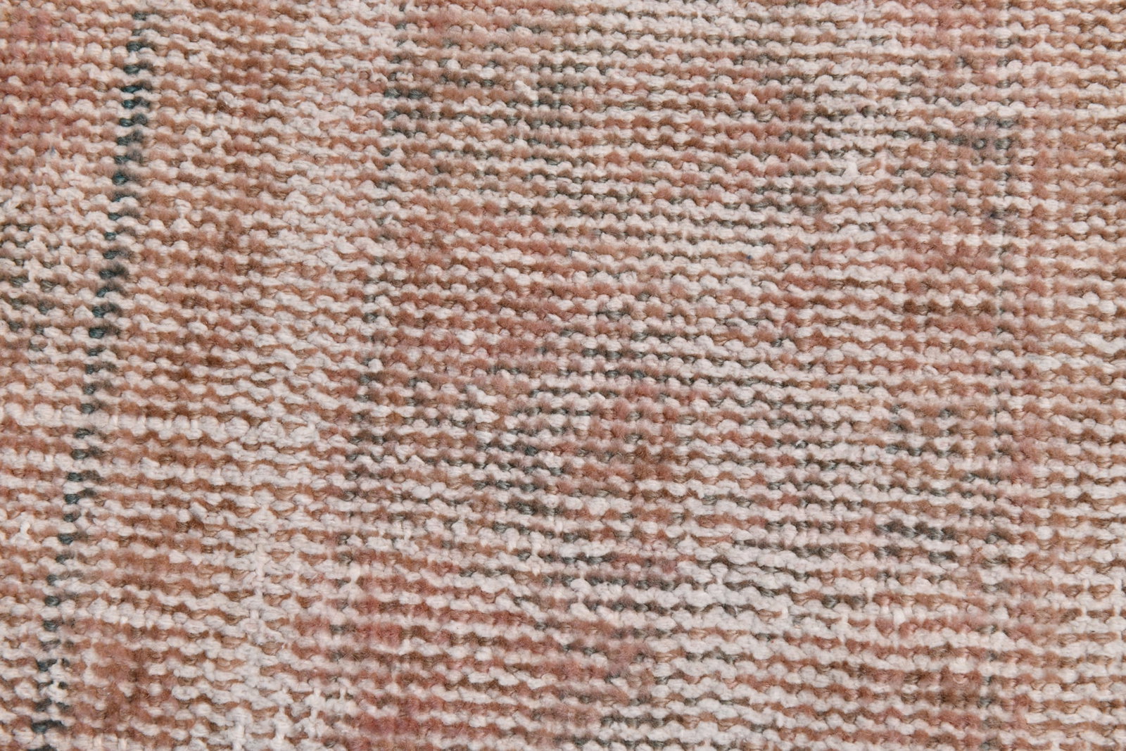 1'11'' x 4'3'' Handmade Vintage Wool Patchwork Rug - 21602 - 9
