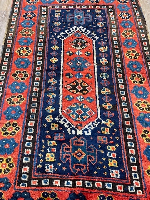 Antique Caucasian Rug-2209 - 2