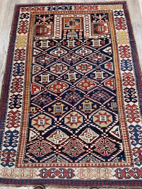 Antique Shirvan Prayer Rug-4884 - 5
