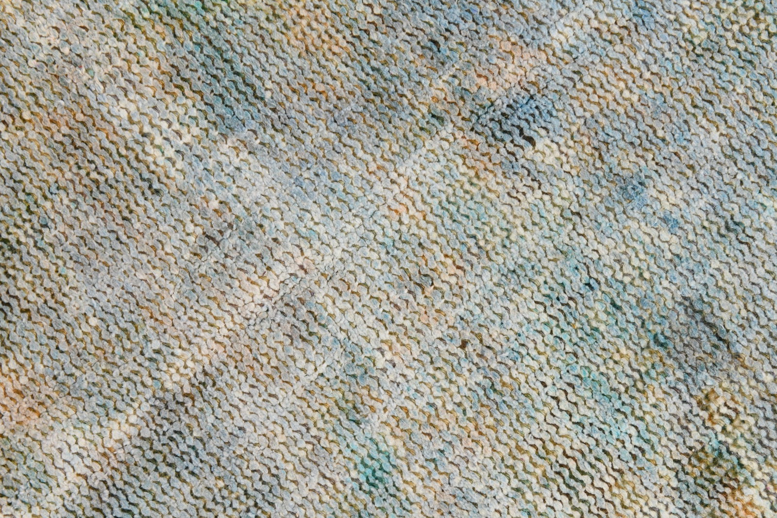 6'2'' x 9'3'' Handmade Vintage Wool Rug - 21063 - 7