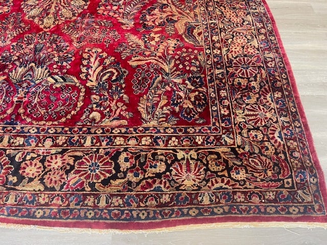 Antique Persian Sarouk Rug-4114 - 2