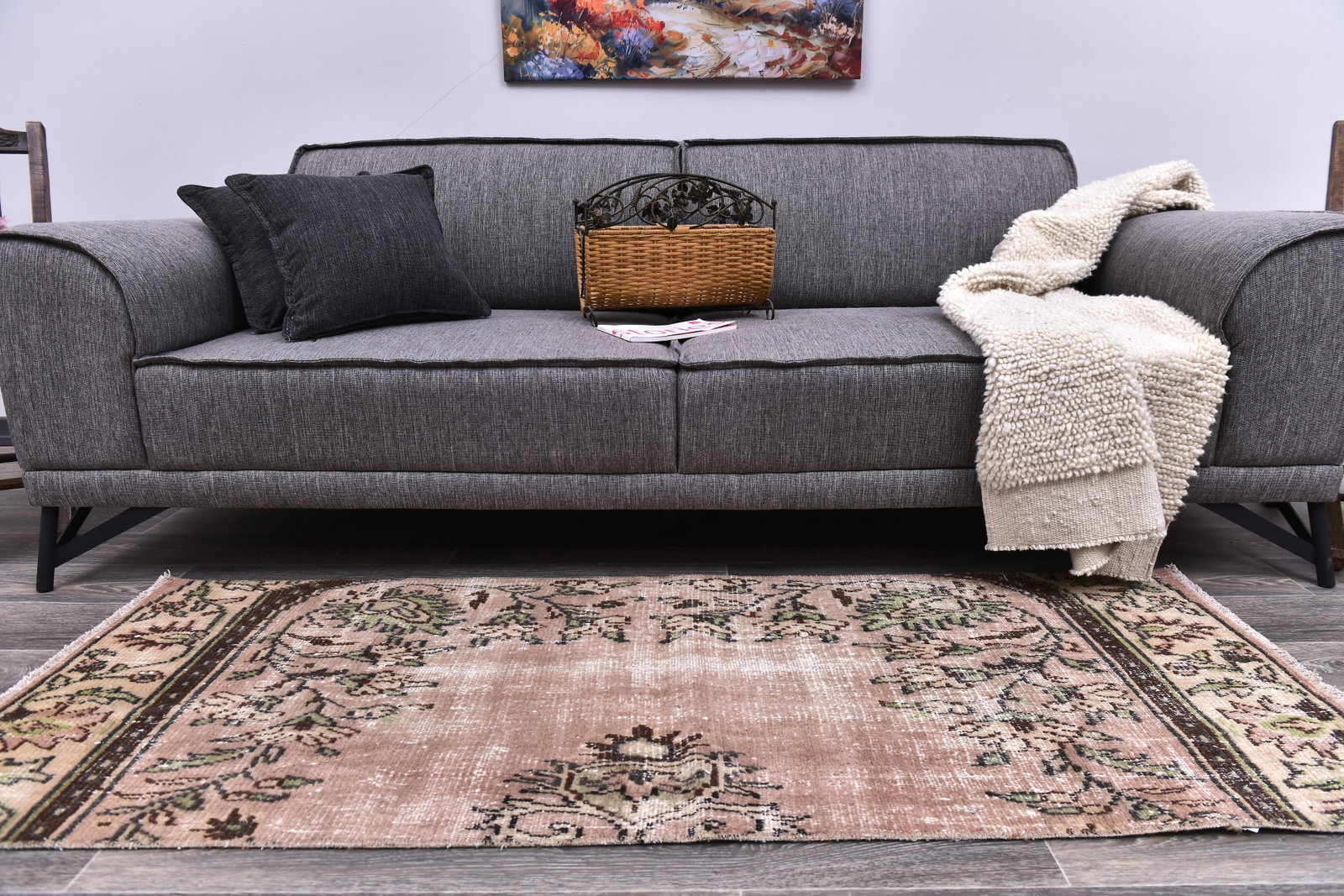 2'3'' x 5'10'' Turkish Vintage Runner Rug - 244615 (1 of 12)