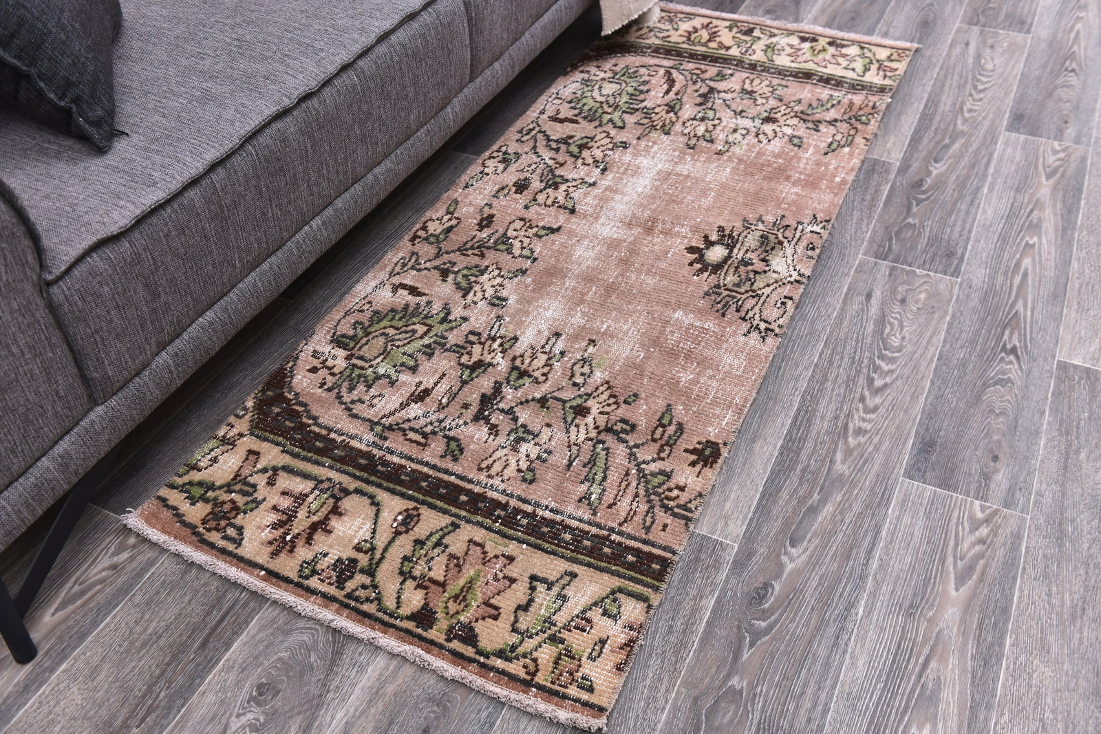 2'3'' x 5'10'' Turkish Vintage Runner Rug - 244615 - 2
