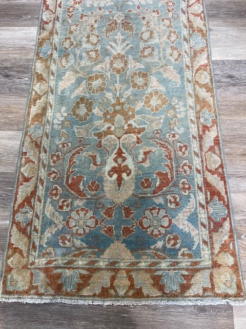 Antique Persian Lilihan Runner-4992 - 2