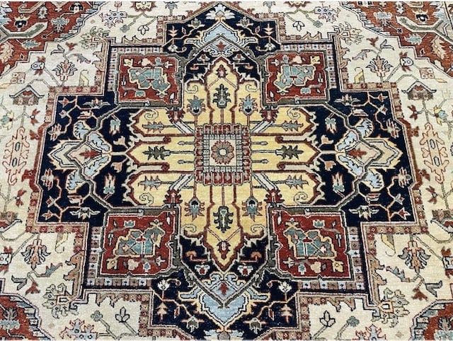 Vintage Square Siize Heriz/ Serapi -5161 - 2