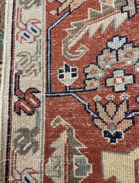 Vintage Square Siize Heriz/ Serapi -5161 - 5