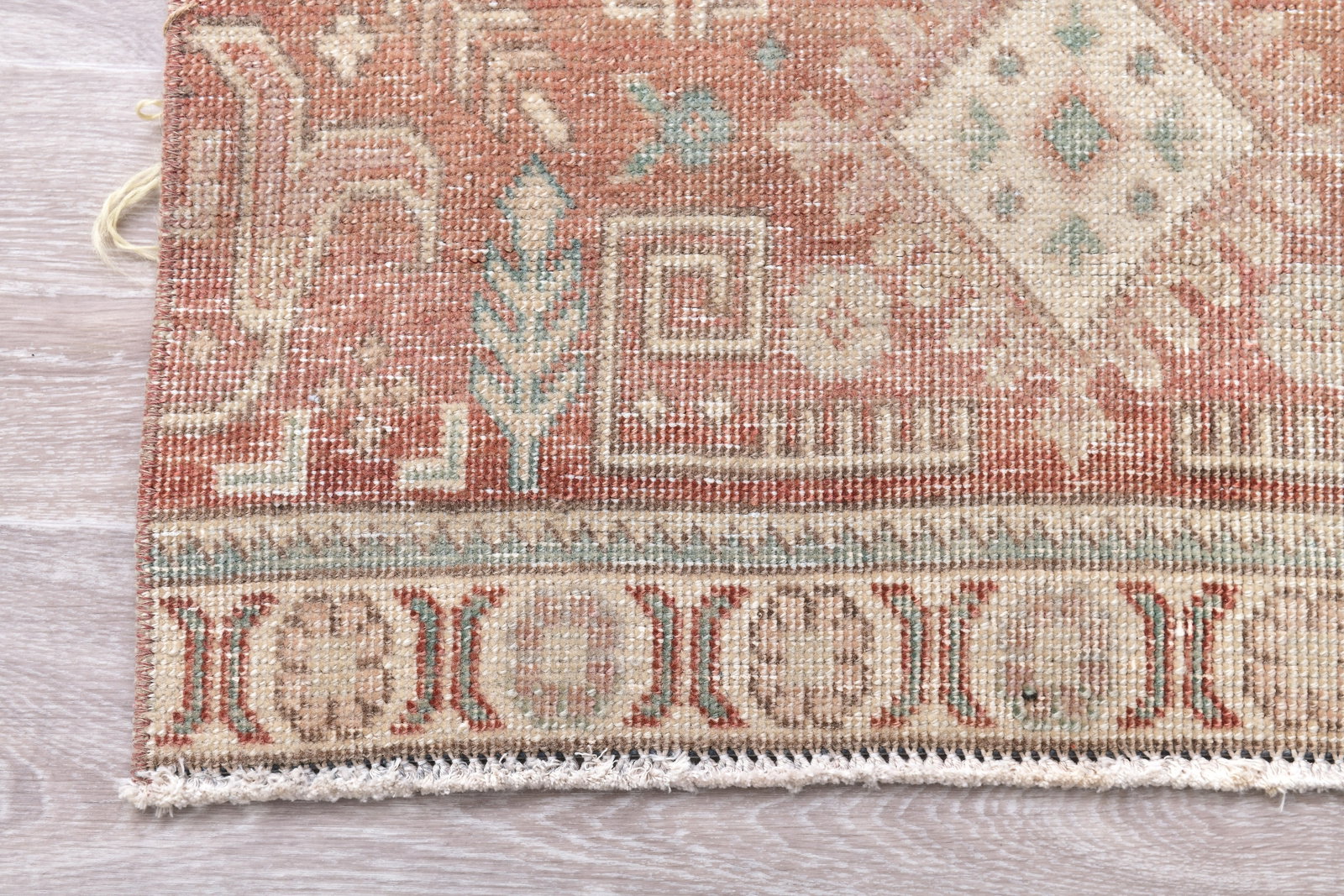 3'0'' x 12'2'' Unique Handmade Vintage Rug - 4776 - 7