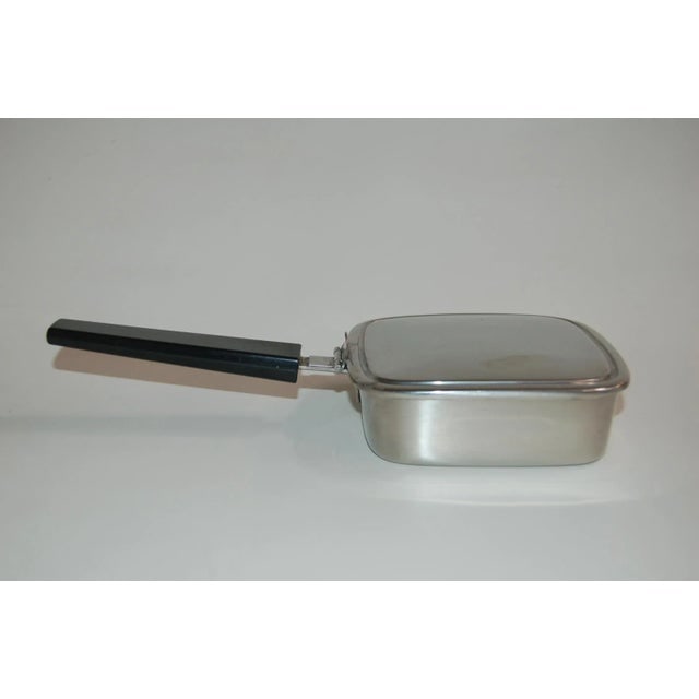 Stainless Steel Crumb Catcher Ashtray Butler Bakelite Handle Made in Sweden - 10