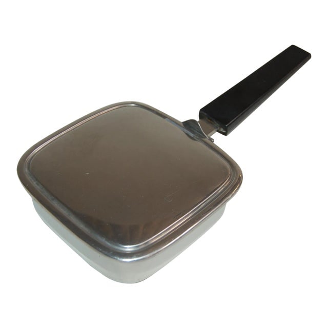 Stainless Steel Crumb Catcher Ashtray Butler Bakelite Handle Made in Sweden (1 of 13)