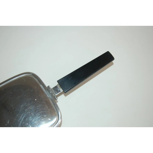Stainless Steel Crumb Catcher Ashtray Butler Bakelite Handle Made in Sweden - 7
