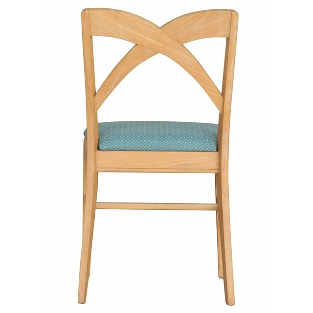 1950s Mid-Century Blond Birch Dining Chair Attributed toPaul Frankl for Brown Saltman, Set of 10 - 4