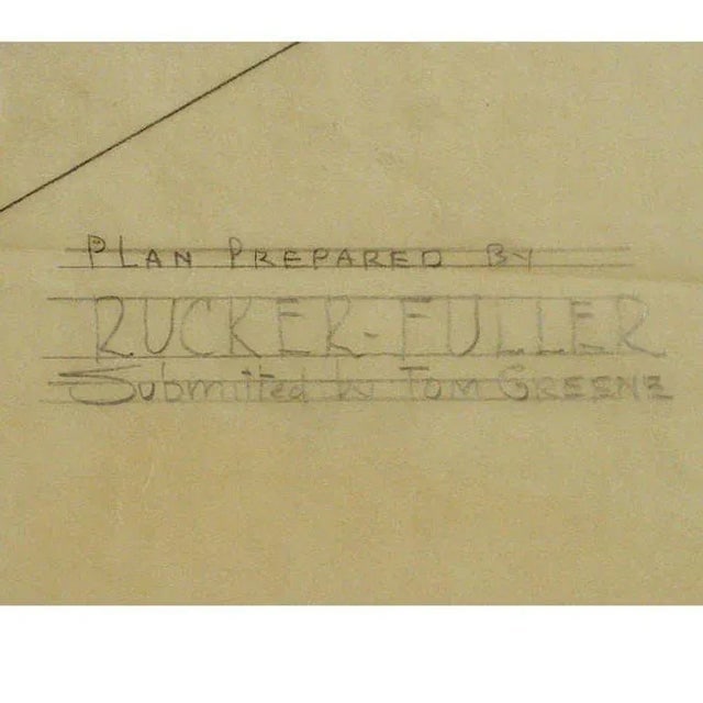 1955 Recreation Room Architectural Rendering by Rucker Fuller - 6