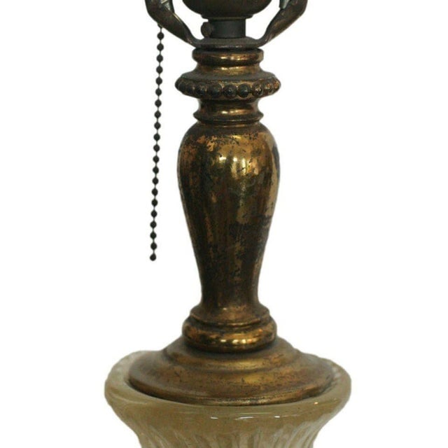 Large 1960s Hand Blown Murano Glass Table Lamp in Barovier Style - 4