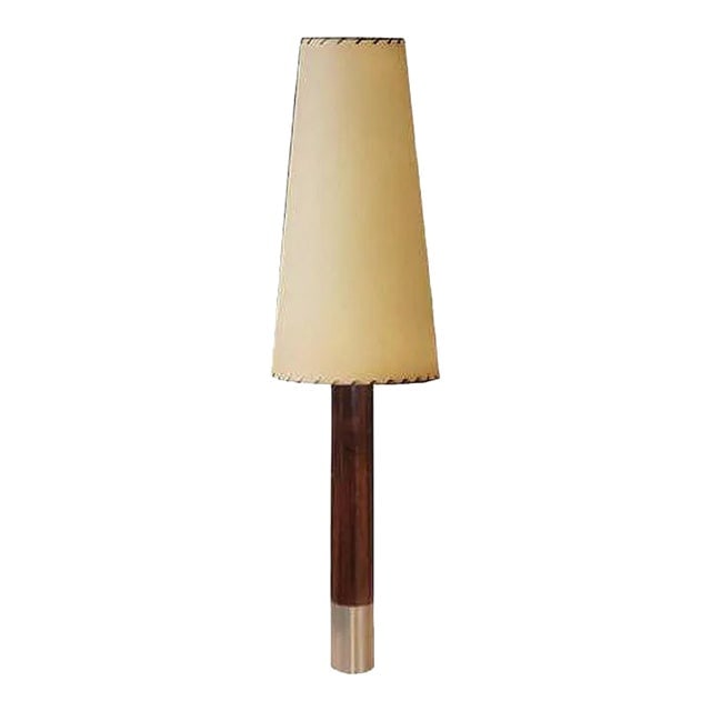 Nickel B√°sica M2 Table Lamp by Santiago Roqueta for Santa & Cole With Cone Shade (1 of 6)