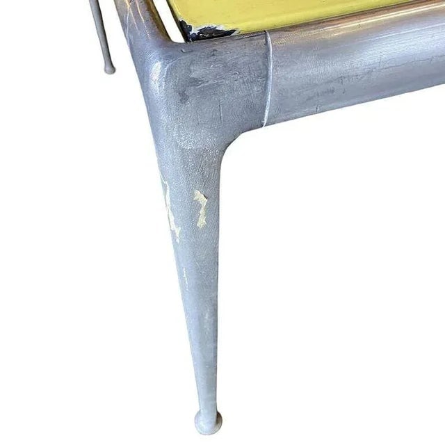 Mid Century Aluminum Dining Table W/ Enameled Tabletop by Richard Shultz, 1966 - 5