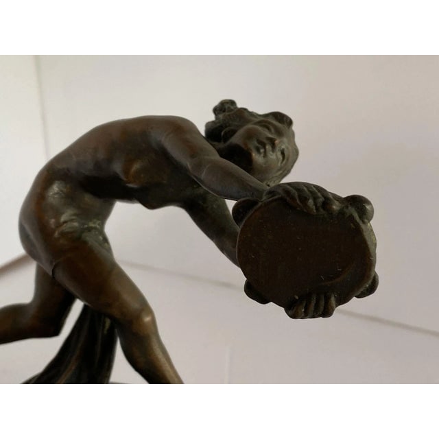 Circa 1900s Art Nouveau Figure Female Nymph Cast Bronze Bookends- a Pair - 11