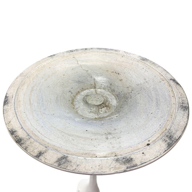 1960s Mid-Century Eero Saarinen Style Tulip Formica & Aluminum Side Table Attributed to Knoll - 5