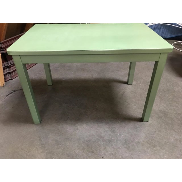 Mid Century Steelcase Tanker Dining Table and Chairs Set - 7