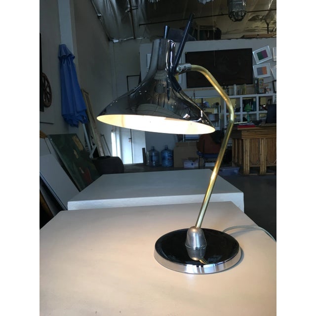 1950s Mid Century Anglepoise Chrome Desk Lamp by Prescolite - 3