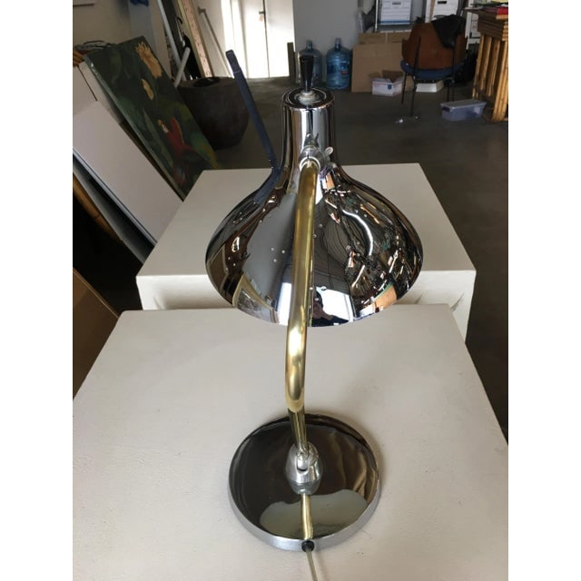 1950s Mid Century Anglepoise Chrome Desk Lamp by Prescolite - 4