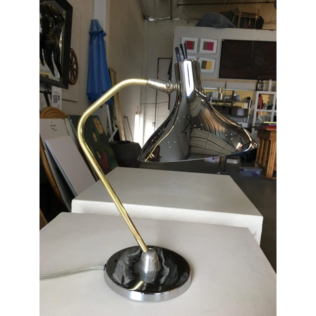 1950s Mid Century Anglepoise Chrome Desk Lamp by Prescolite - 5