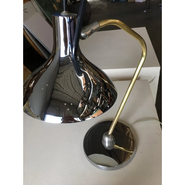 1950s Mid Century Anglepoise Chrome Desk Lamp by Prescolite - 6