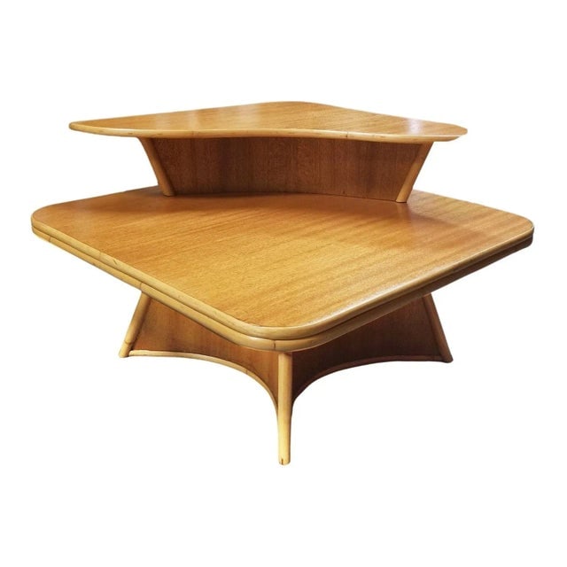 1950s Restored Rattan Living Room Table Set by Herbert & Shirley Ritts - 5