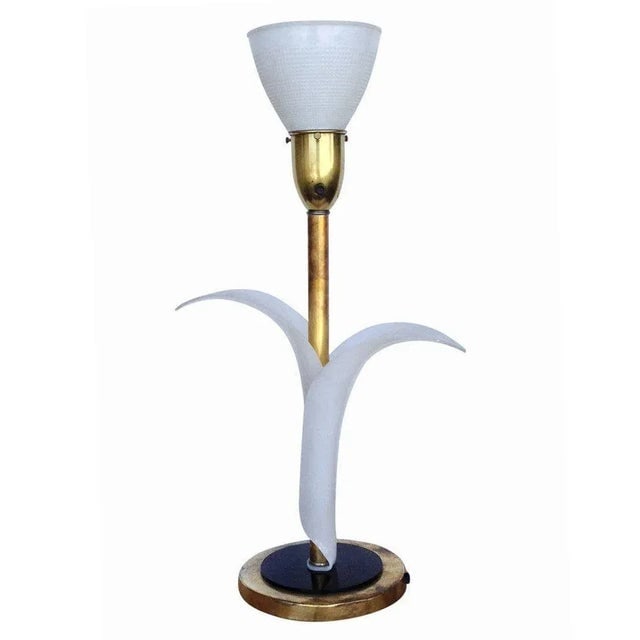 Sculptural Acrylic Table Lamps by Rembrandt - a Pair - 2