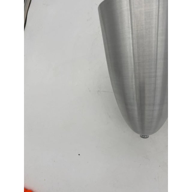 Mid-Century Spun Aluminum Torchiere Wall Sconces - Set of 6 - 7