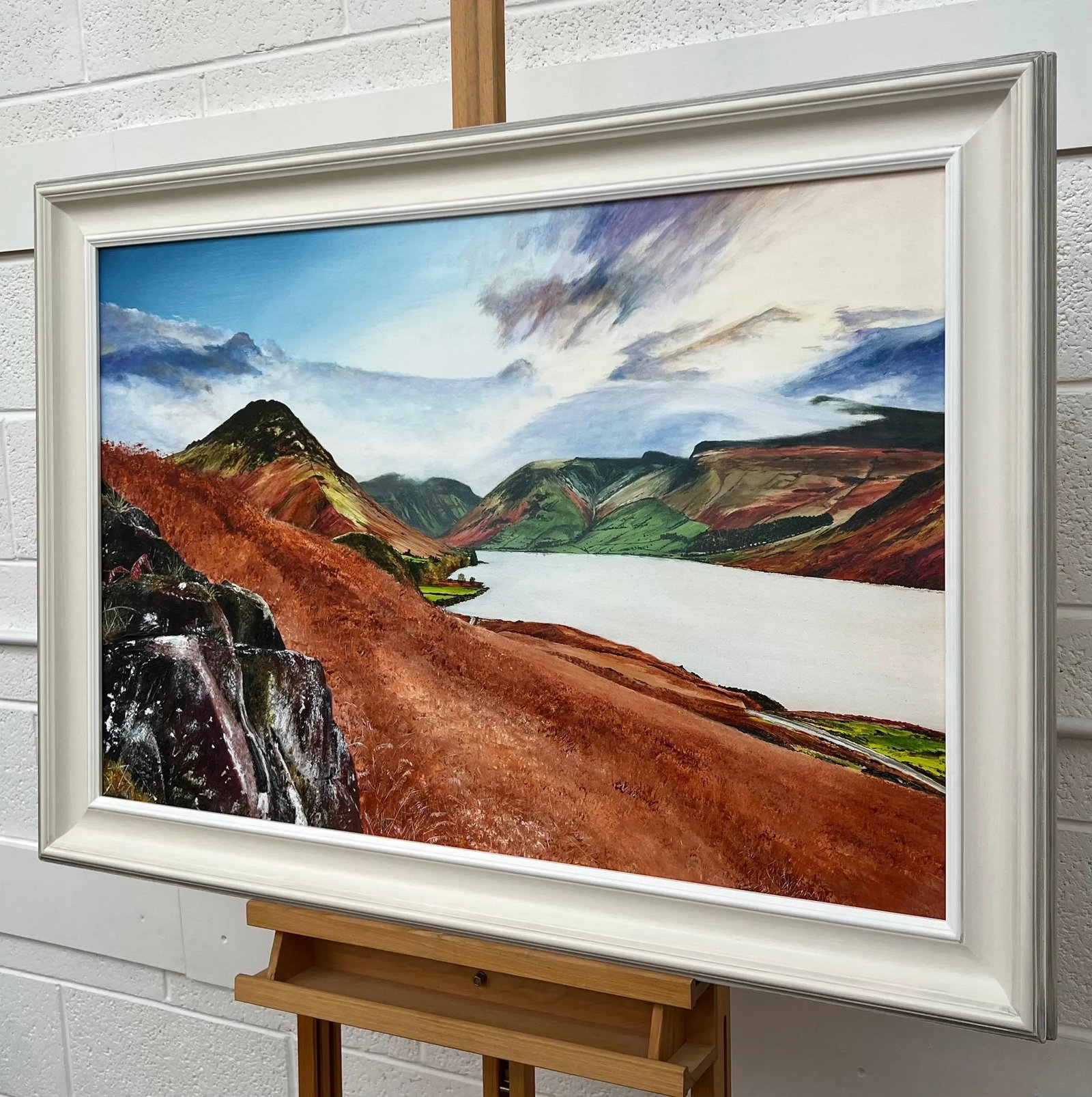 Landscape Painting of Wastwater Lake District by British Contemporary Artist, 2012 - 7