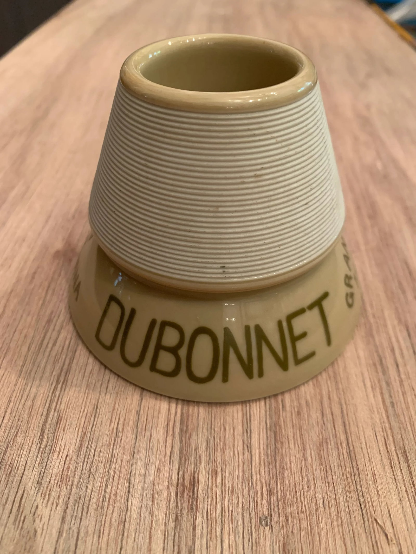 Vintage French Porcelain Match Striker - 2