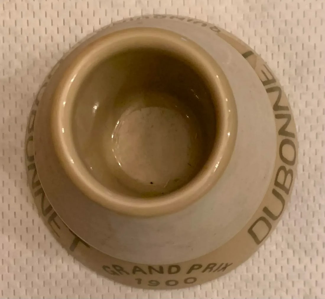 Vintage French Porcelain Match Striker - 7