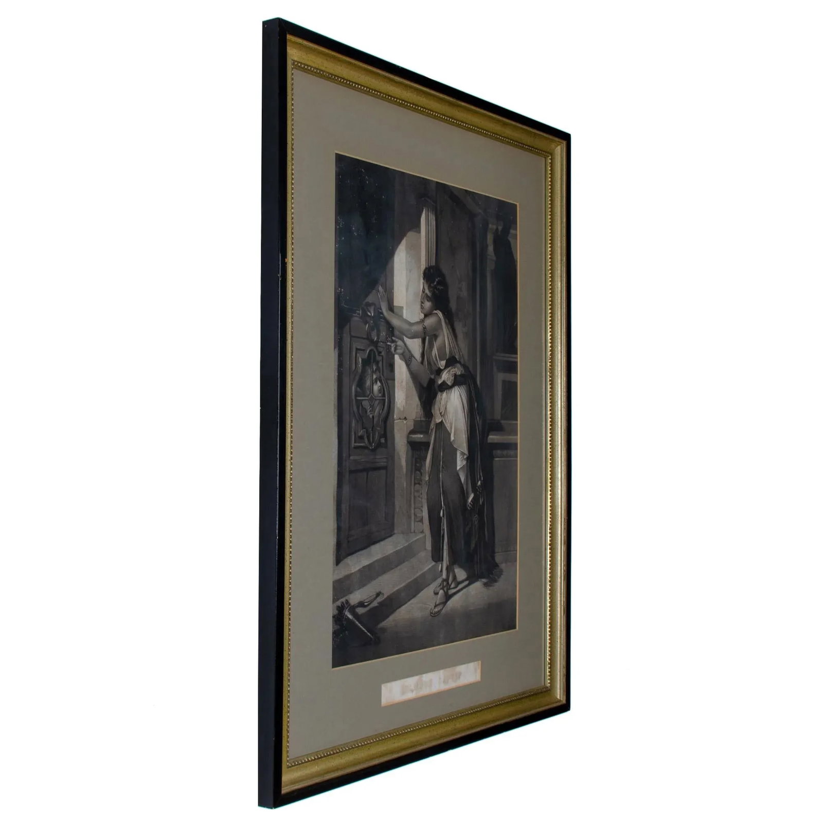 A Pair of Cottin Neoclassical Engravings After Brochart, C.1874 - 7