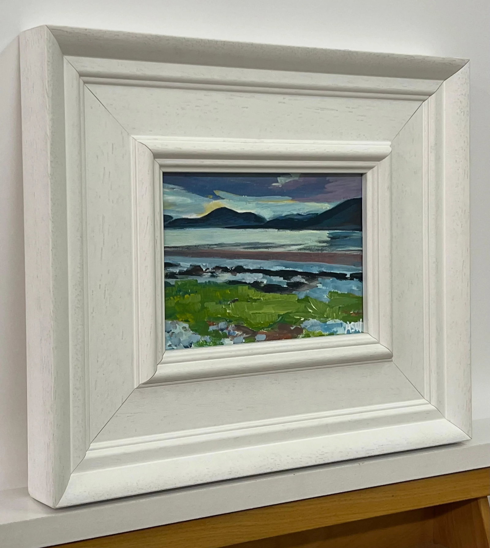 Miniature Landscape of Fort William in the Scottish Highlands by British Artist - 3