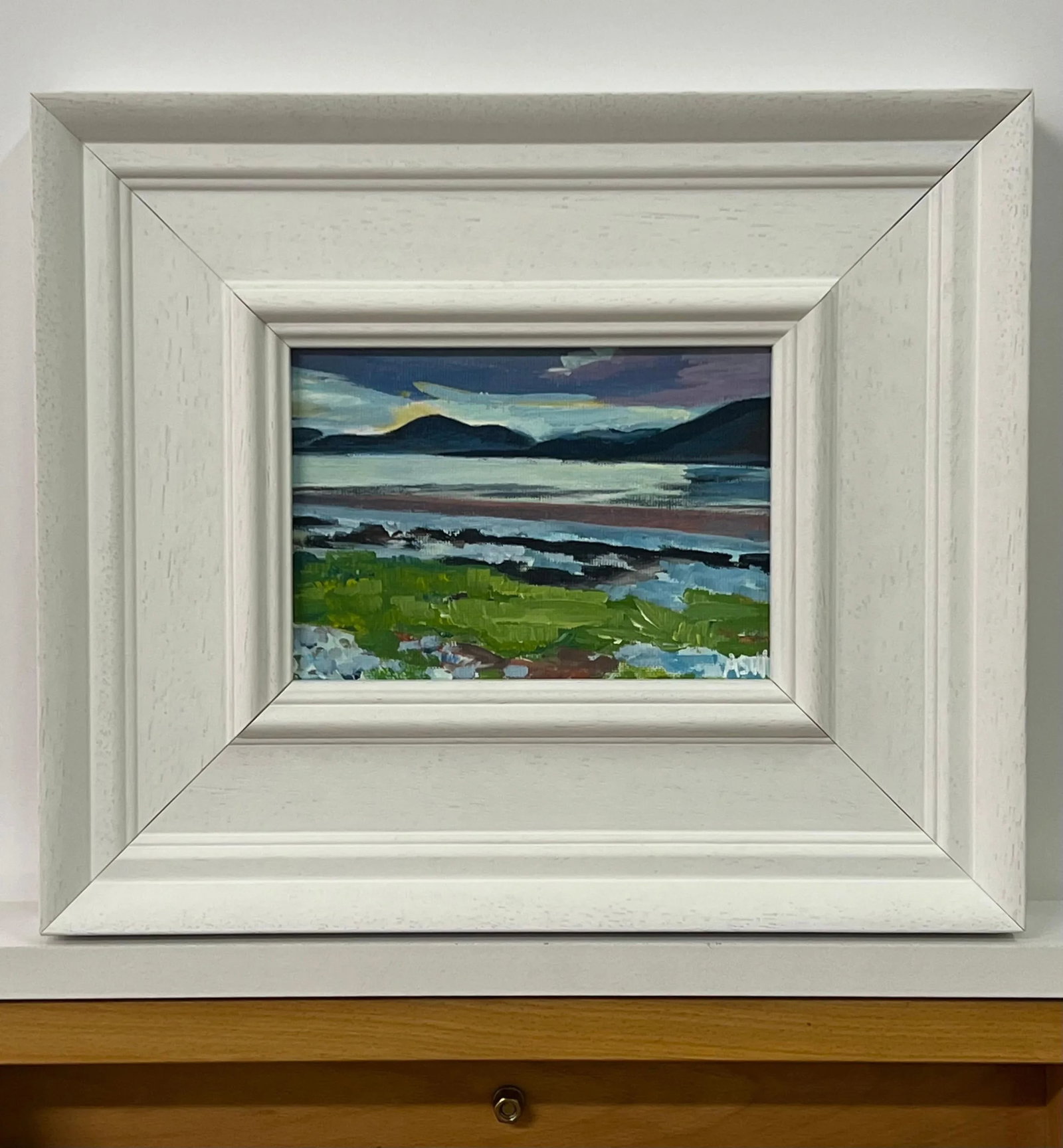 Miniature Landscape of Fort William in the Scottish Highlands by British Artist - 4