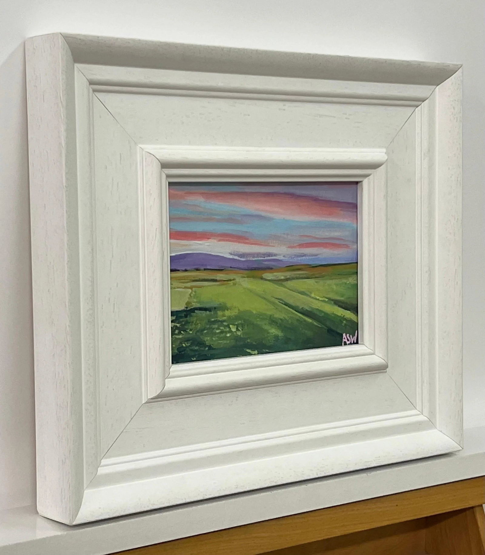 Miniature Landscape of the East Coast of Scottish Highlands by British Artist, 2022 - 2