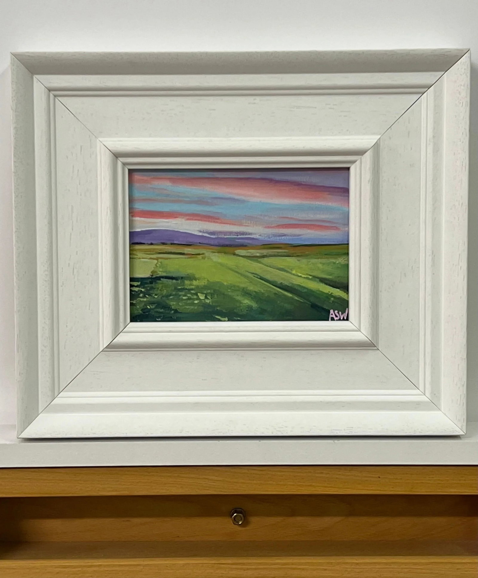 Miniature Landscape of the East Coast of Scottish Highlands by British Artist, 2022 - 3