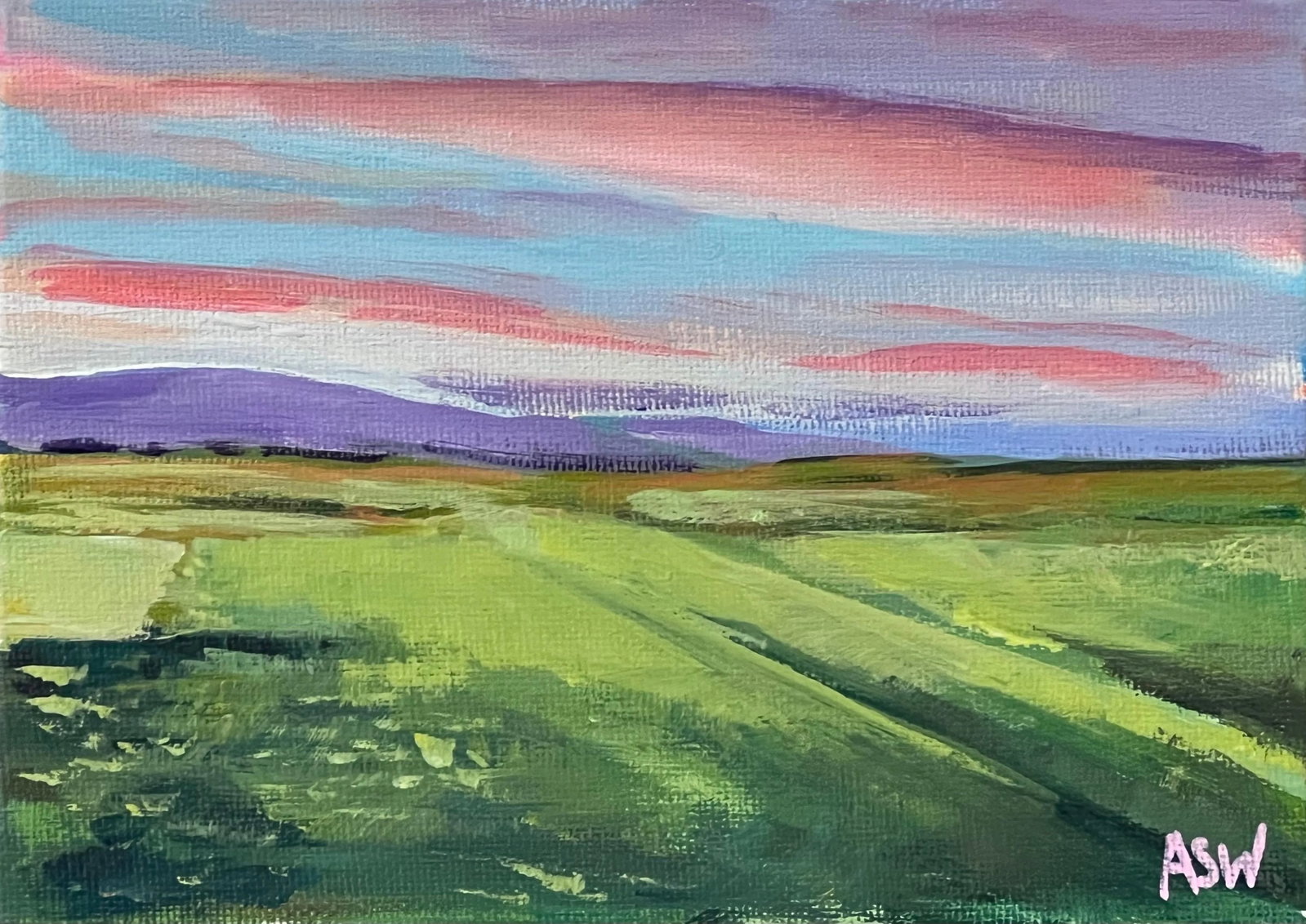 Miniature Landscape of the East Coast of Scottish Highlands by British Artist, 2022 - 8