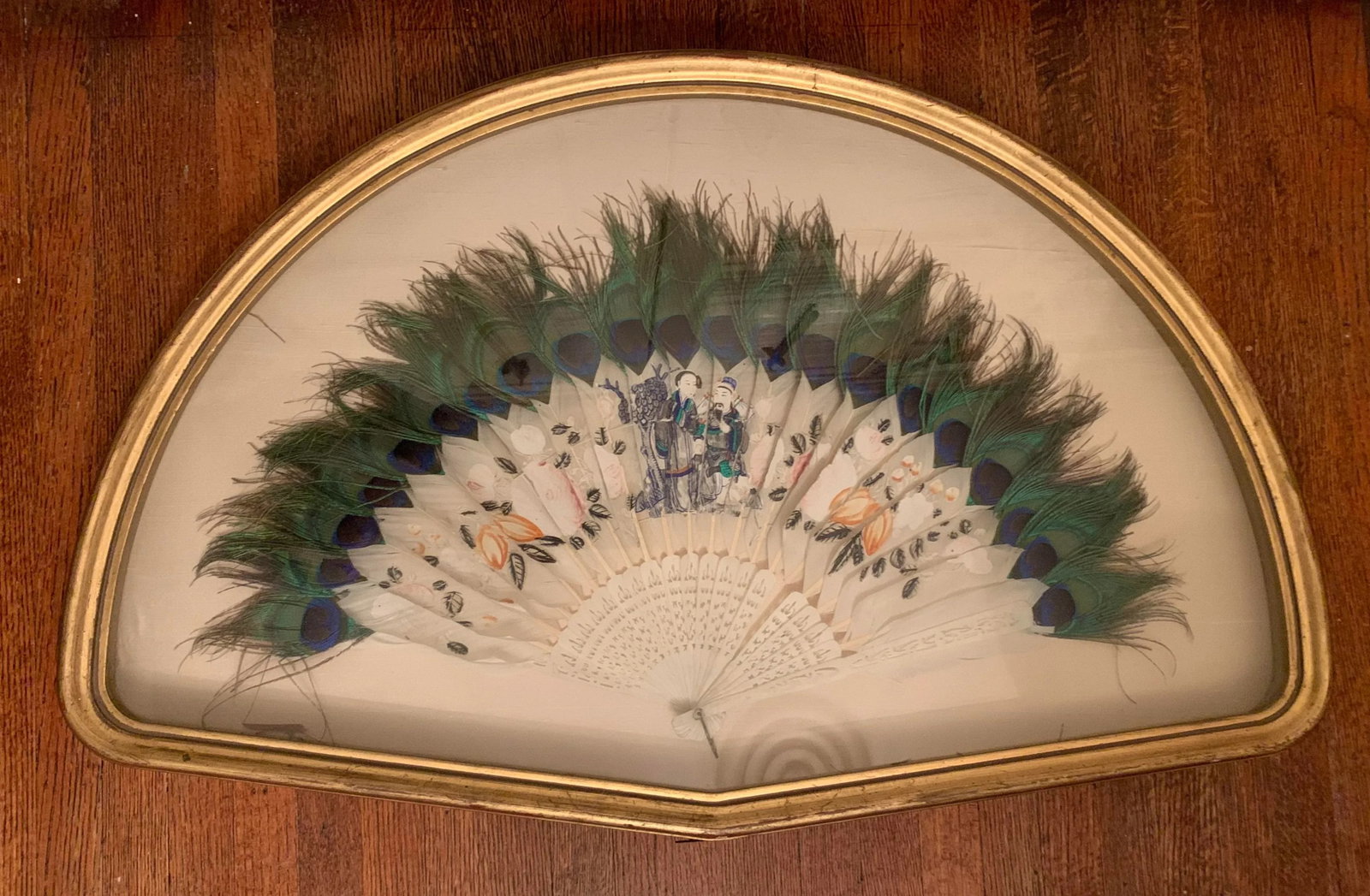 Early 20th Century Chinese Painted Fan - 2