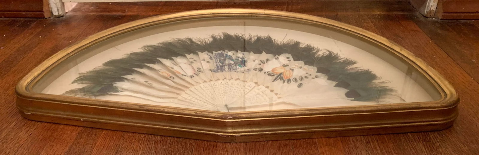 Early 20th Century Chinese Painted Fan - 3