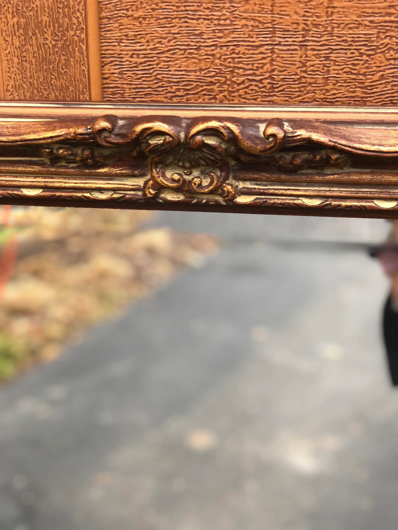 Vintage Mid-Century Hollywood Regency Giltwood Beveled Glass Wall Mirror by La Barge - 3