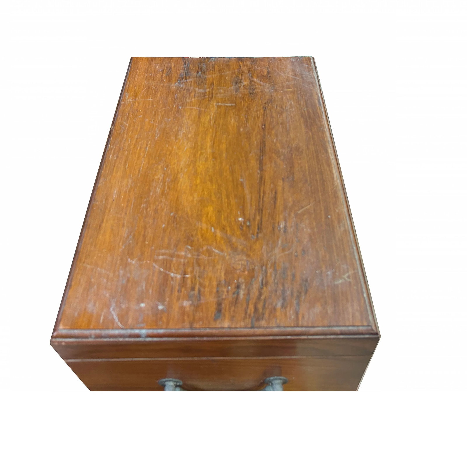 Natural Wood Handmade Rectangular Tall Storage Trunk Chest Box - 6