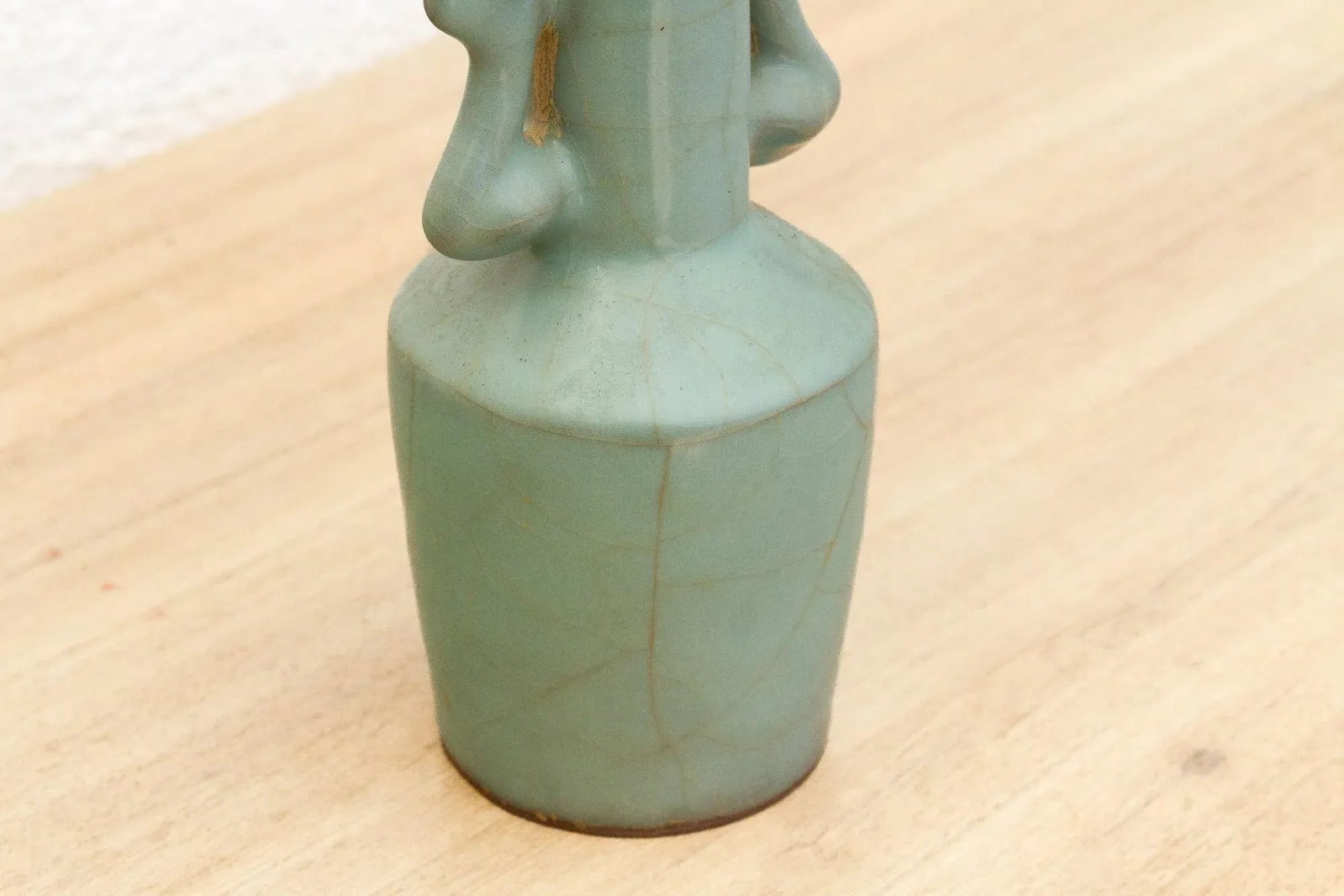 Antique Longquan Celadon Mallet Vase - 6