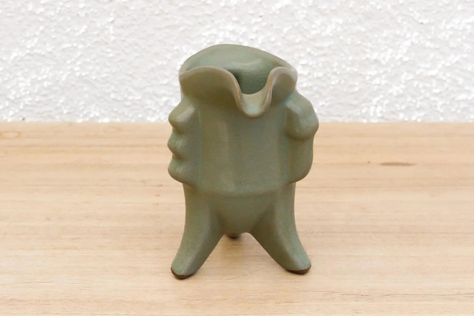 Ancient Rituals, Glazed Celadon Jue Cup - 3