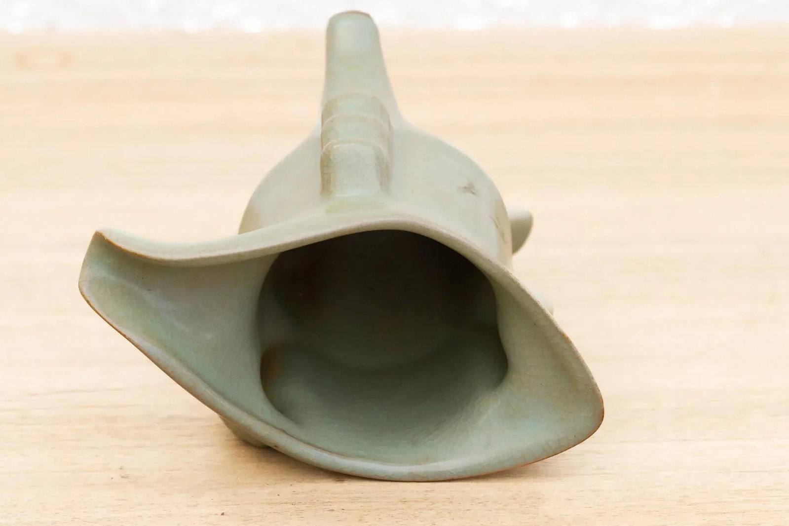 Ancient Rituals, Glazed Celadon Jue Cup - 6