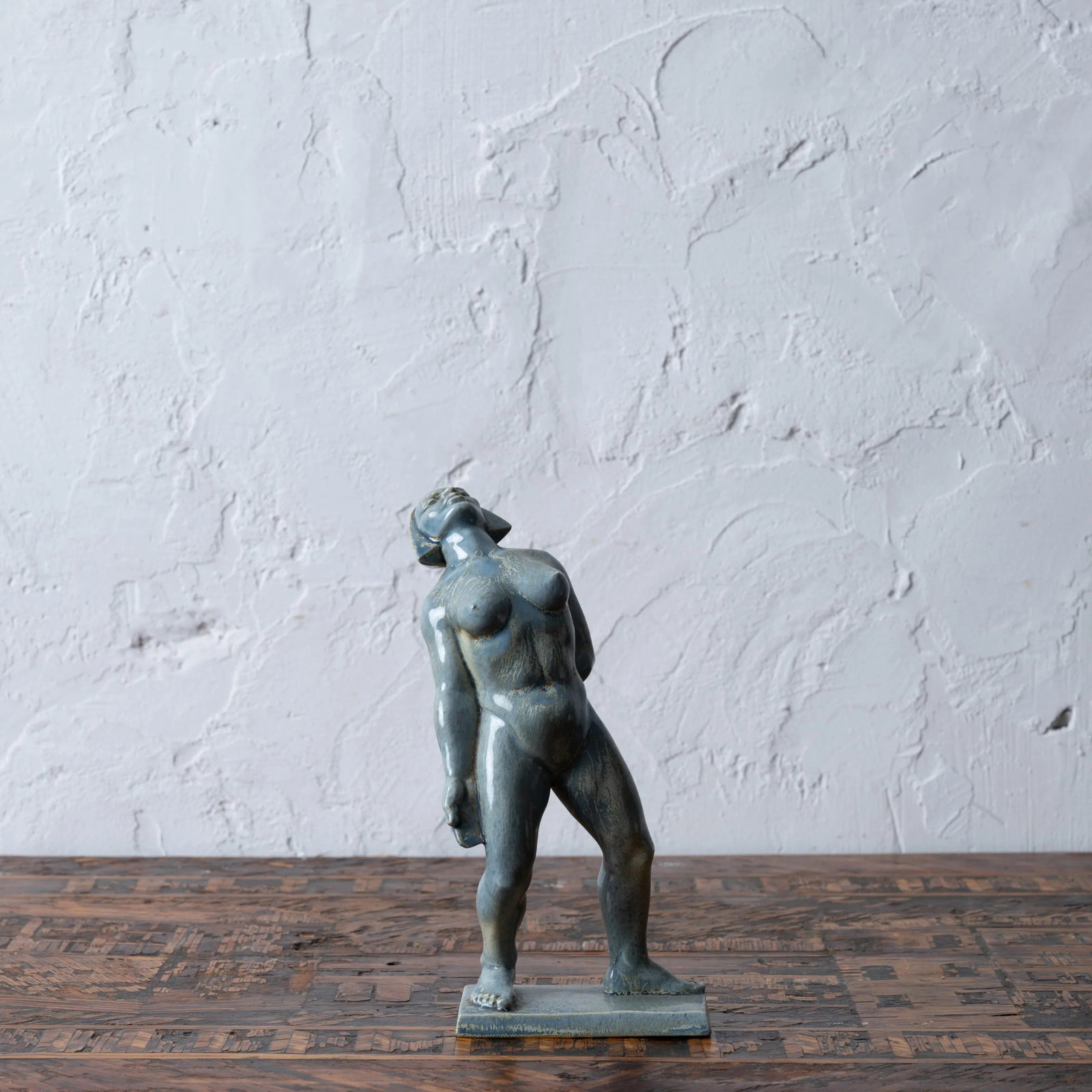 Art Deco Figural Ceramic Sculpture by Rosario R. Fiore, 1930s - 2